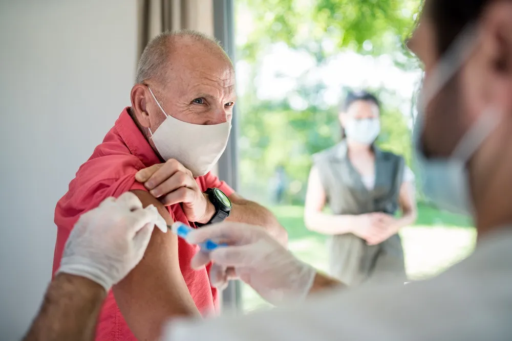 This follows news of COVID-19 restrictions remaining for four weeks after 21 June. COVID-19, vaccination programme
