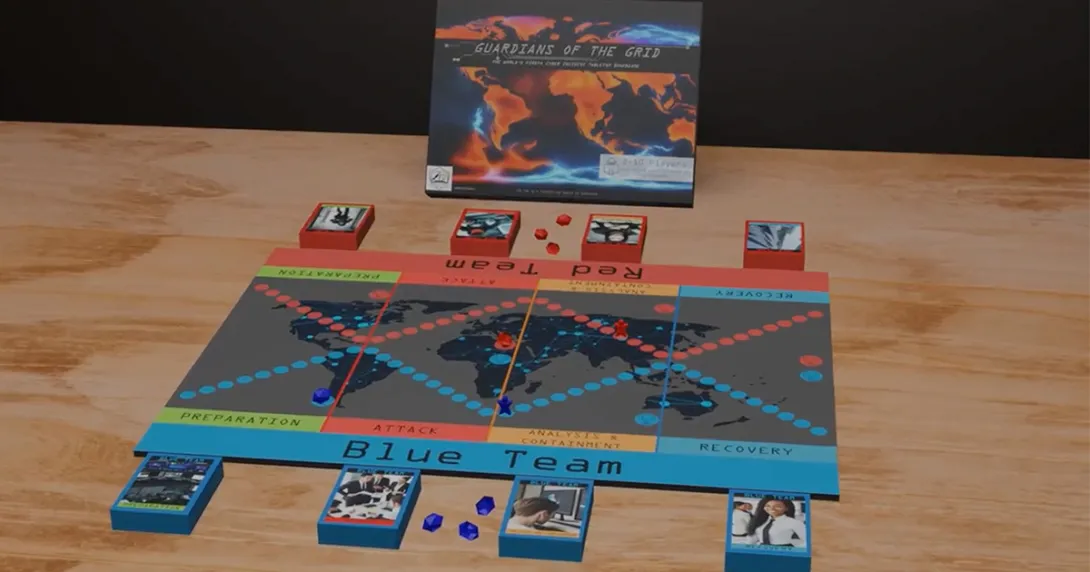 Guardians of the Grid tabletop exercise board game Guardians of the Grid tabletop exercise board game
