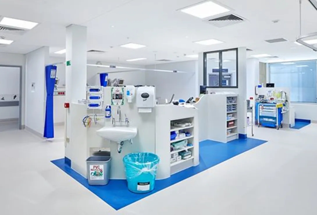 An interior photo of St Vincent’s Private Hospitals.