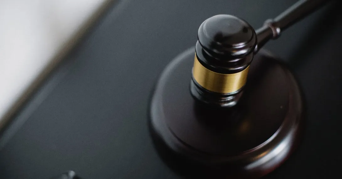 A gavel