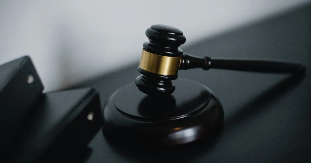 A gavel