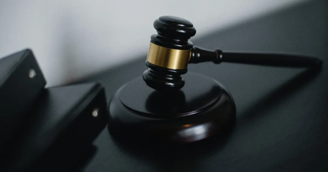 A gavel