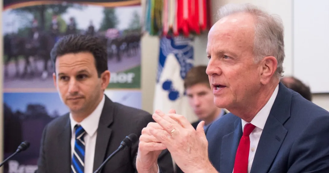 Sen. Brian Schatz and Jerry Moran