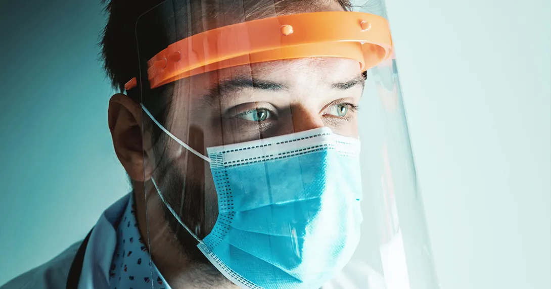 Person in PPE