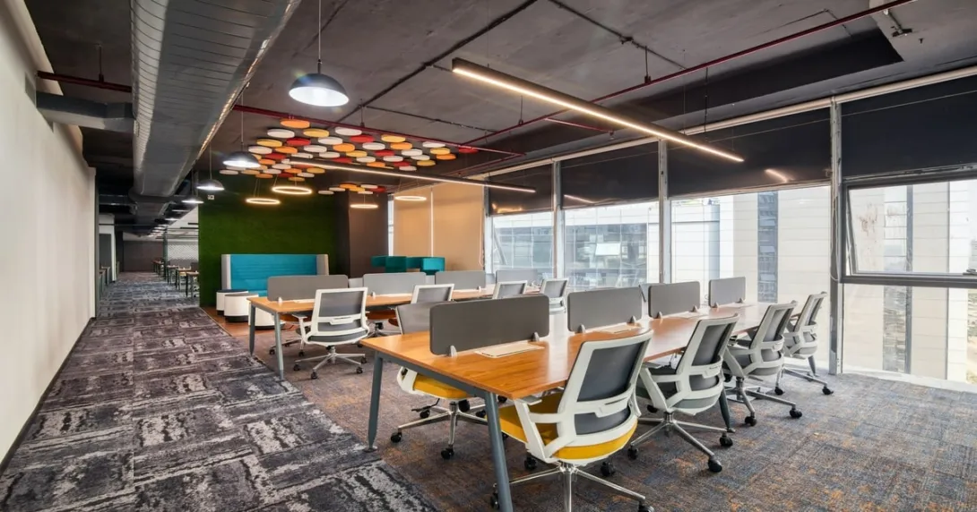 A coworking space in India