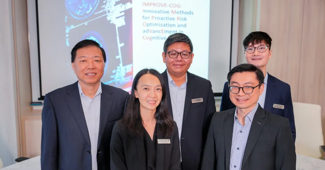 NUHS research team behind IMPROVE-COG initiative NUHS research team behind IMPROVE-COG initiative