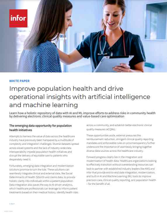 Integrate clinical and external data to improve population health