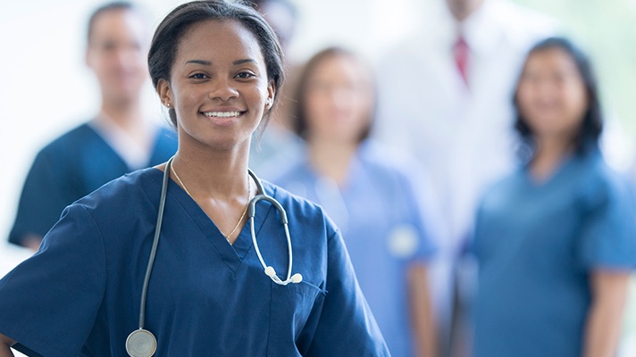 Healthcare staff.