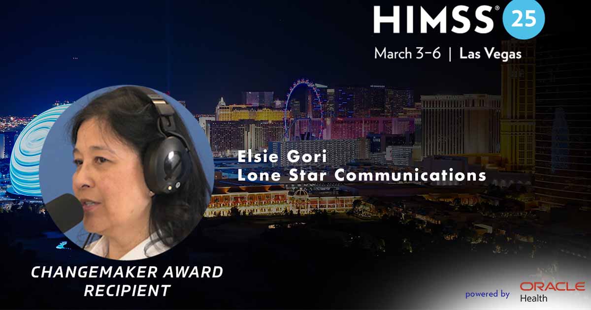 Elsie Gori, 2025 HIMSS Changemaker Award Recipient_Las Vegas skyline Photo by halbergman/E+/Getty Images