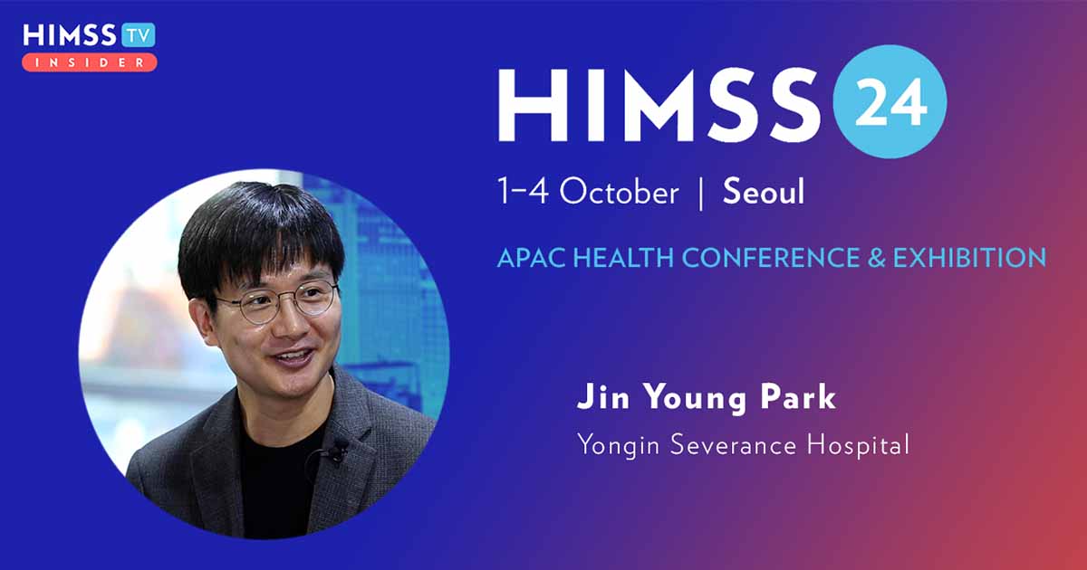 Jin-Young Park at Yongin Severance Hospital_HIMSS24 APAC