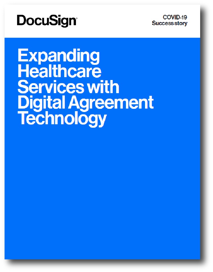 Expanding healthcare services with digital agreement technology 