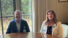 Joseph M. Cook and Julie Firman of Baptist Health