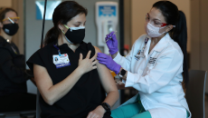 A vaccination