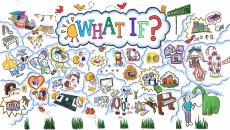 This "What If" mural at Children's Healthcare of Atlanta