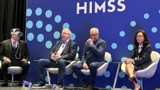 Healthcare AI experts on a panel at HIMSS24