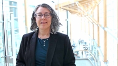 Cindy Fedell of Thunder Bay Regional Health Sciences Center on video