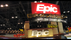 Epic booth at HIMSS