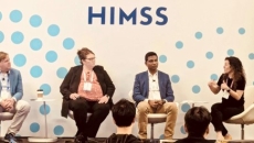 Gaurav Shivhare of CVS Health, Summer Blackerby of CoxHealth, Andy Molnar of the Digital Therapeutics Alliance, and Jessica Hagen of MobiHealthNews