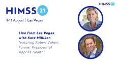 Former president of Appriss Health Robert Cohen and Kate Milliken