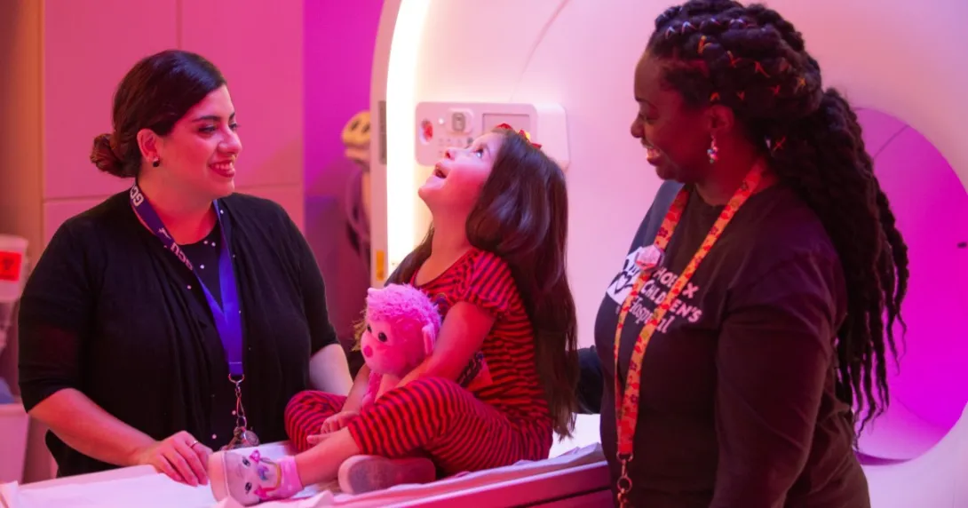 Phoenix Children's Hospital's PET CT ambient experience