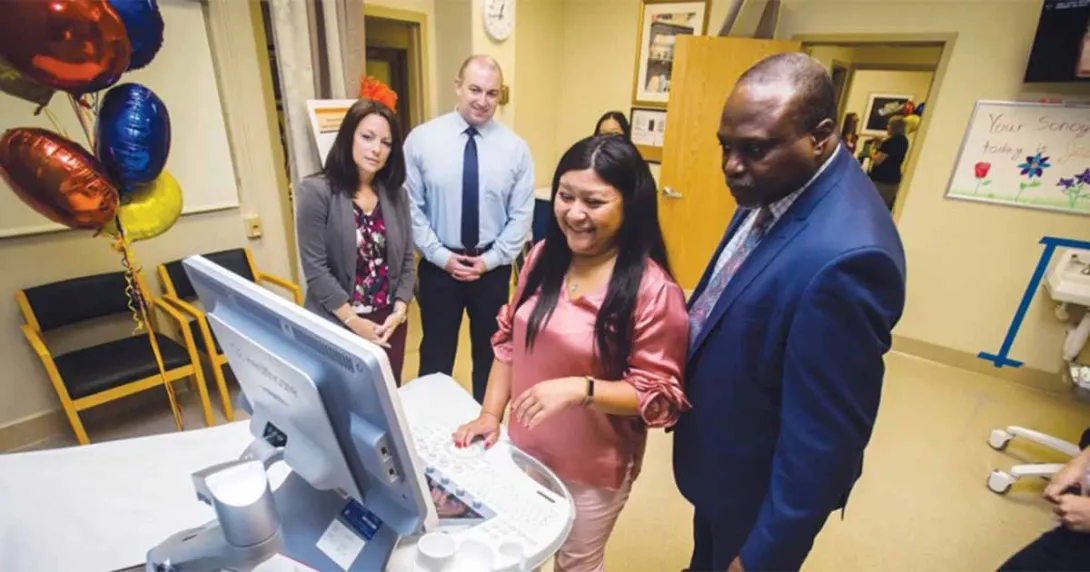 Dr. Yinka Oyelese of Beth Israel Deaconess Medical Center on ultrasound AI
