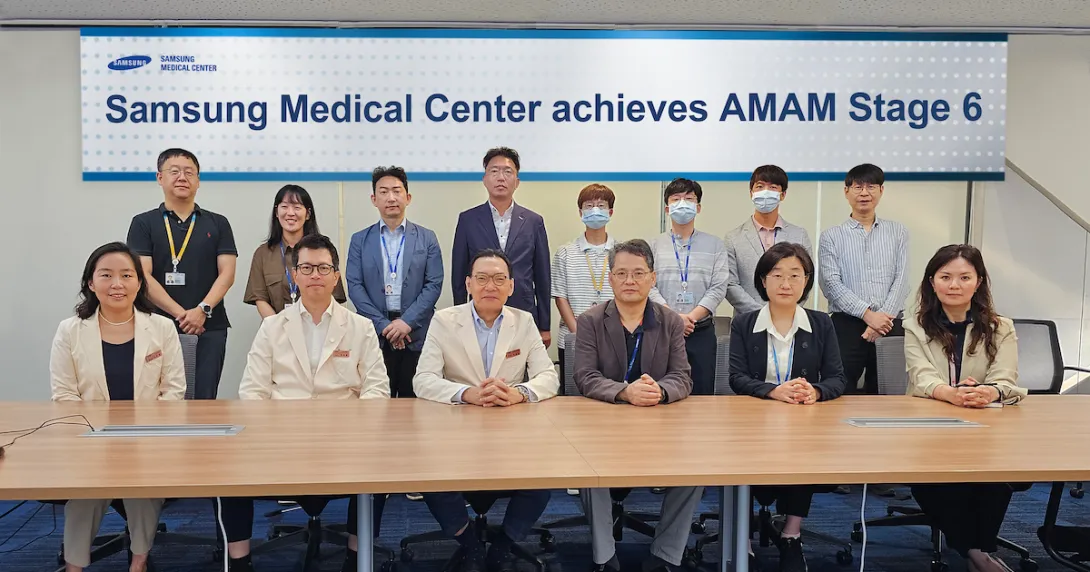 Samsung Medical Center's AMAM Stage 6 accreditation team Samsung Medical Center's AMAM Stage 6 accreditation team
