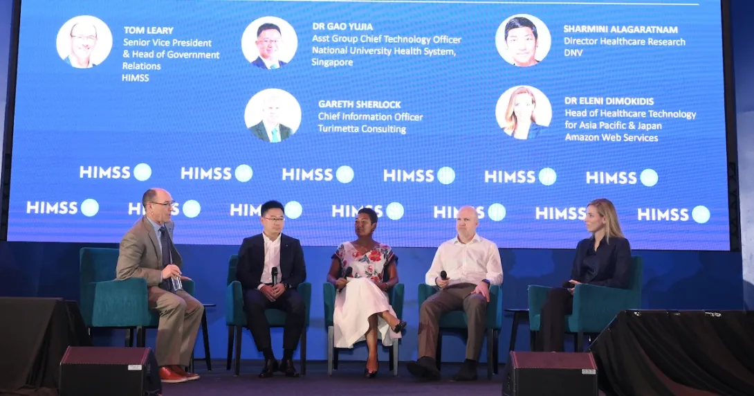 A HIMSS25 APAC panel discussed safe AI adoption strategies. A HIMSS25 APAC panel discussed safe AI adoption strategies.